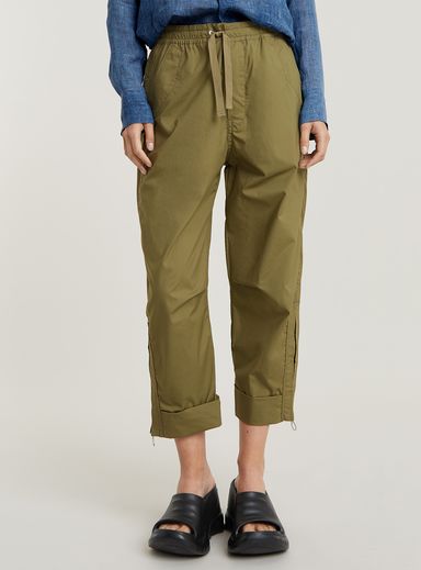 Pantalones Utility Cropped